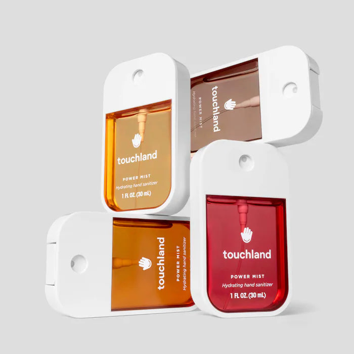 Limited Edition Power Mist Hydrating Hand Sanitizer Seasonal Trio Set - Touchland