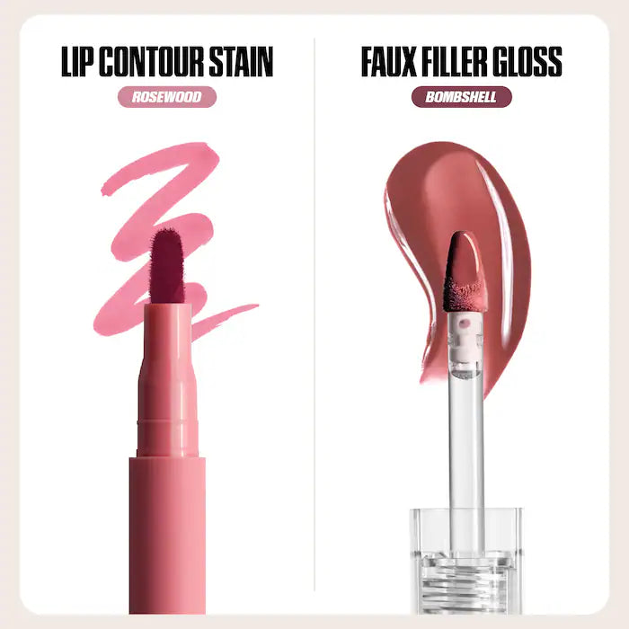 Make Out Sesh Lip Stain and Lip Gloss Duos - Huda Beauty