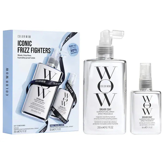Dream Coat Iconic Frizz Fighters Hair Duo Gift Set - Color WOW