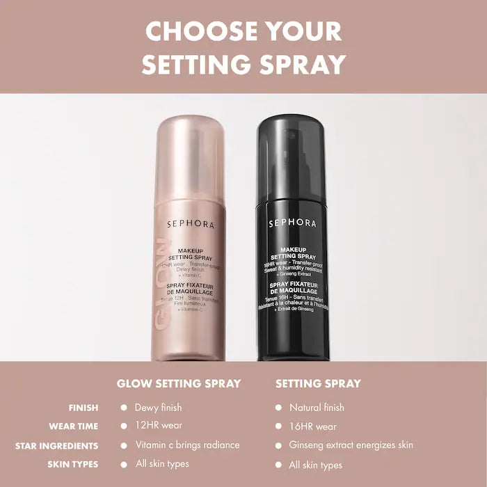 Spray & Stay Makeup Setting Spray Gift Set - Sephora Collection