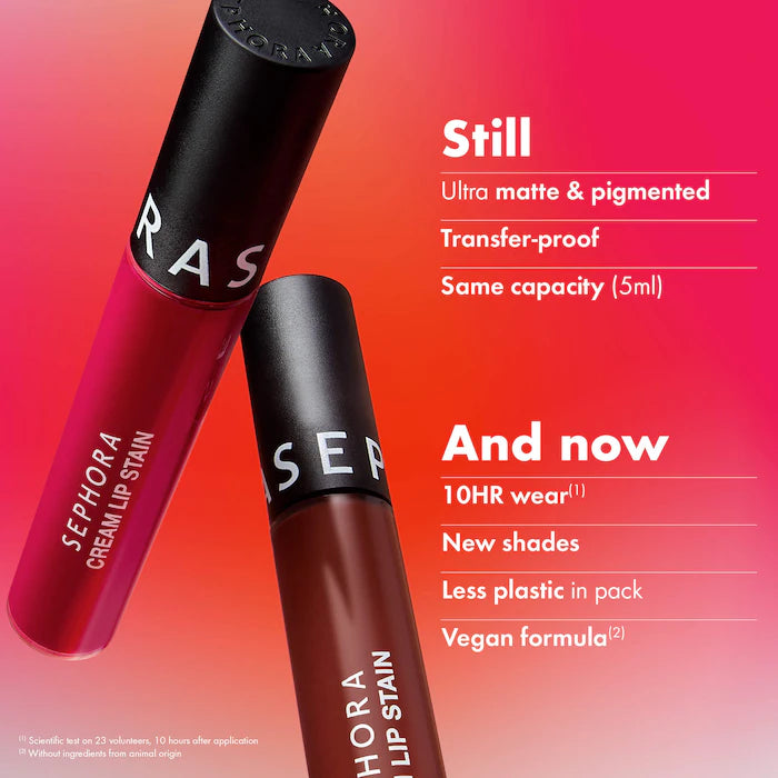 5pc Cream Lip Stain Makeup Gift Set - Sephora Collection