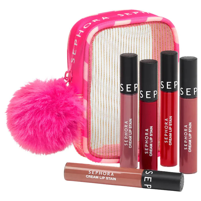 5pc Cream Lip Stain Makeup Gift Set - Sephora Collection