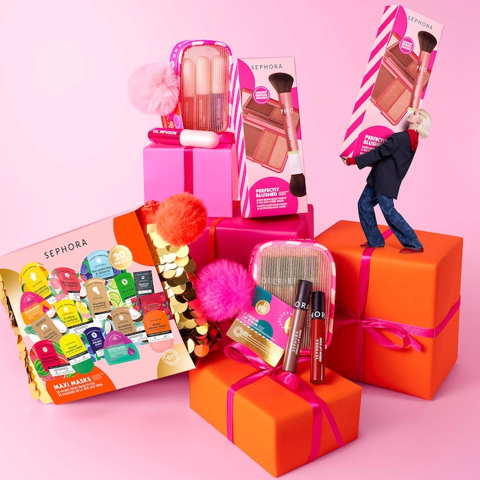 Perfectly Blushed Makeup Blush and Brush Set - Sephora Collection