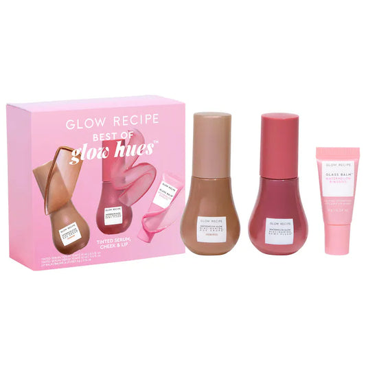 Best of Glow Hues - Tinted Serum, Cheek & Lip Gift Set - Glow Recipe