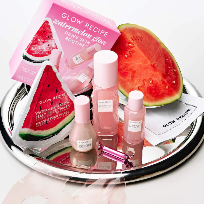 Watermelon Glow Dewy Skin Routine Gift Set - Glow Recipe