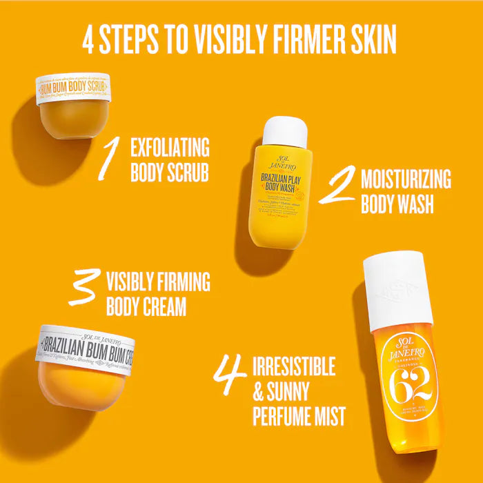 Glow Ready With Me Bum Bum Body Routine Gift Set - Sol de Janeiro