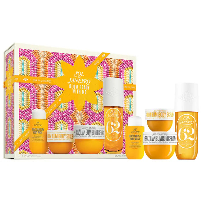 Glow Ready With Me Bum Bum Body Routine Gift Set - Sol de Janeiro