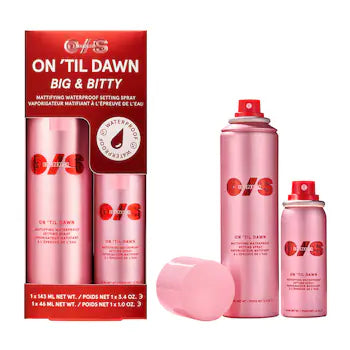 On ’Til Dawn Mattifying Waterproof Setting Spray Big & Bitty Duo – ONE/SIZE