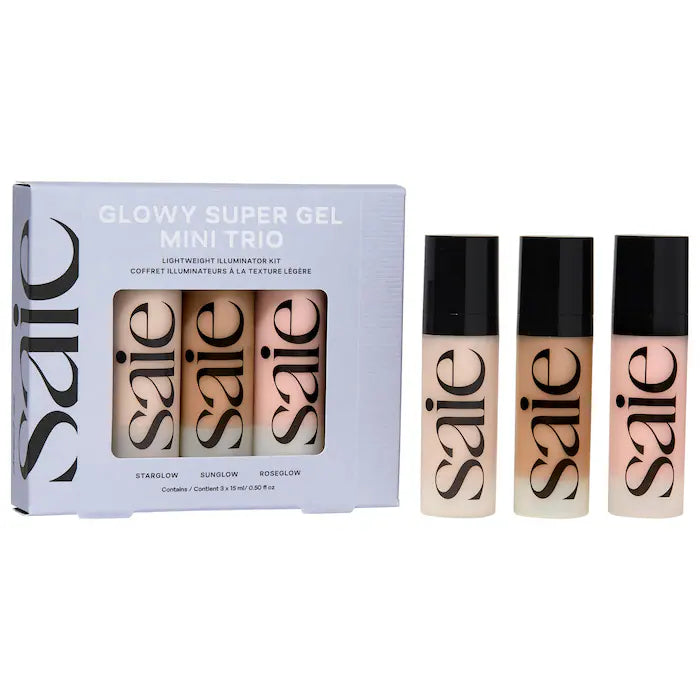 Mini Glowy Super Gel Trio Gift Set - Saie