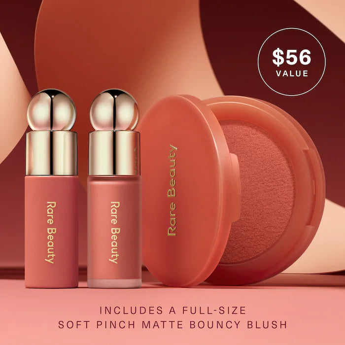 Soft Pinch Cheek & Lip Trio Makeup Gift Set - Rare Beauty