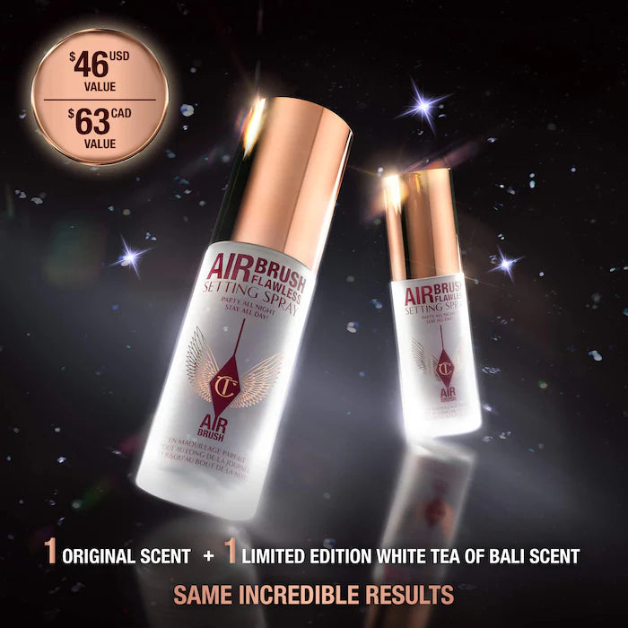 Mini Airbrush Flawless Setting Spray Duo Gift Set - Charlotte Tilbury