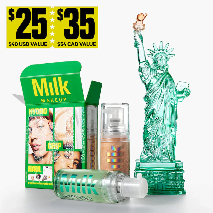 Hydro Grip Haul Travel-Size Primer Duo - Milk Makeup