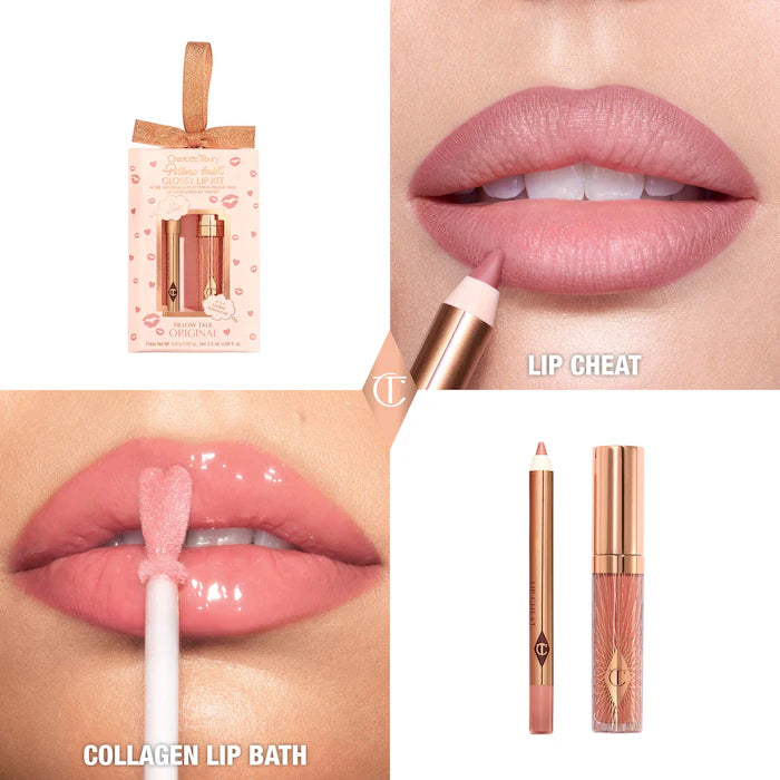 Mini Pillow Talk Glossy Lip Duos - Charlotte Tilbury