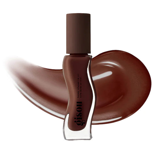 Honey Infused Hydrating Lip Oil - Milky Mocha - Gisou