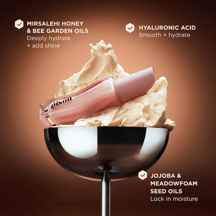 Honey Infused Hydrating Lip Oil - Vanilla Glaze - Gisou