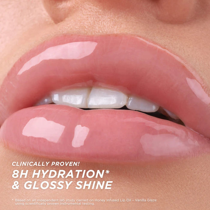 Honey Infused Hydrating Lip Oil - Vanilla Glaze - Gisou