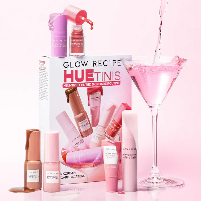 Huetinis Mini Tinted Skincare Set - Glow Recipe