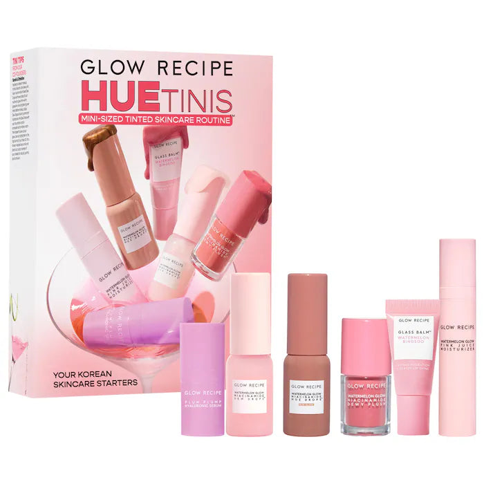 Huetinis Mini Tinted Skincare Set - Glow Recipe