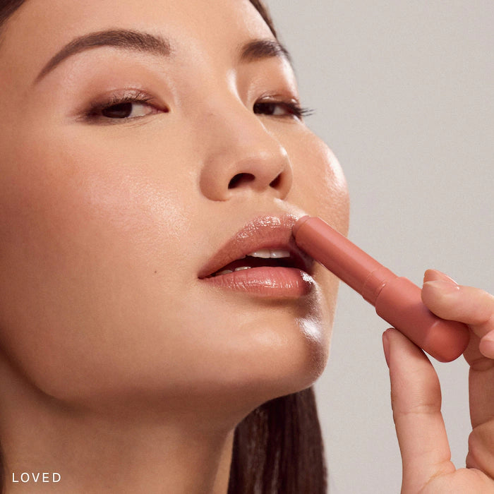 Find Comfort Lip Butter Balm + Overnight Mask with Hyaluronic Acid Butter - Rare Beauty