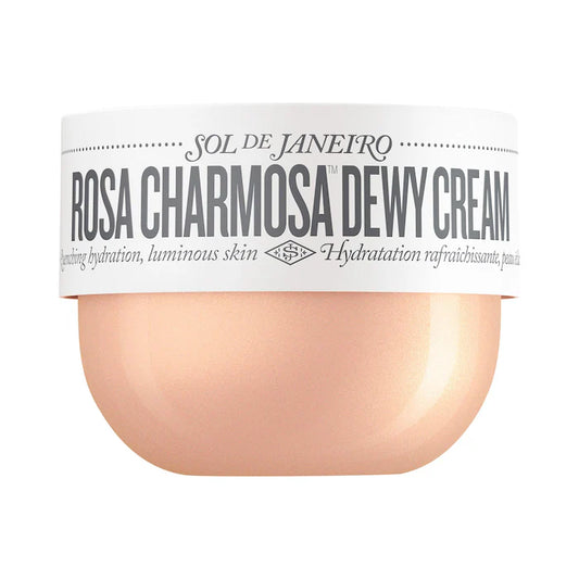 Rosa Charmosa™ Dewy Body Cream with Rosewater + Crystal Peptides - Sol de Janeiro