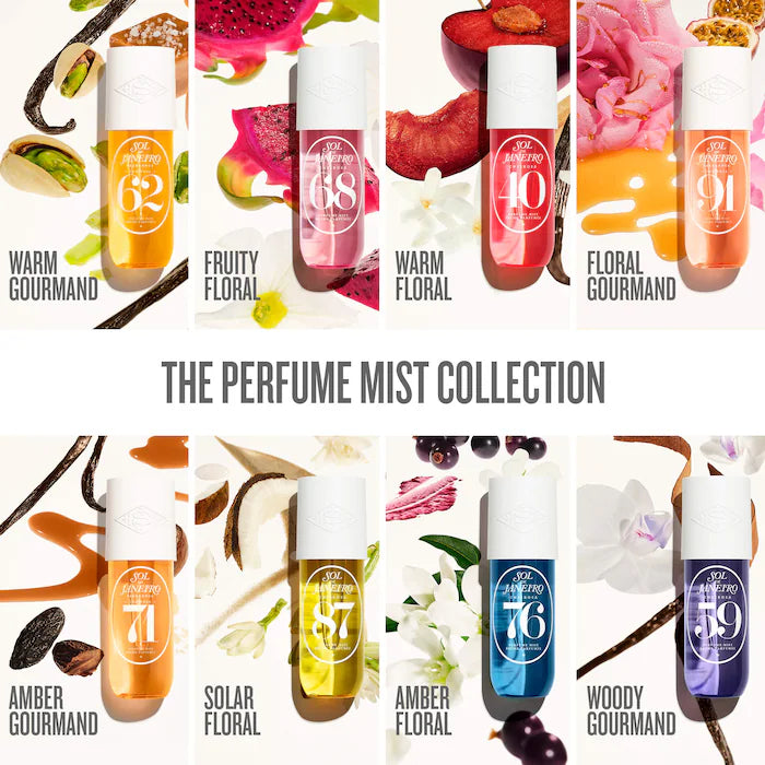 Cheirosa 91 Rosa Charmosa Body & Hair Perfume Mist - Sol de Janeiro