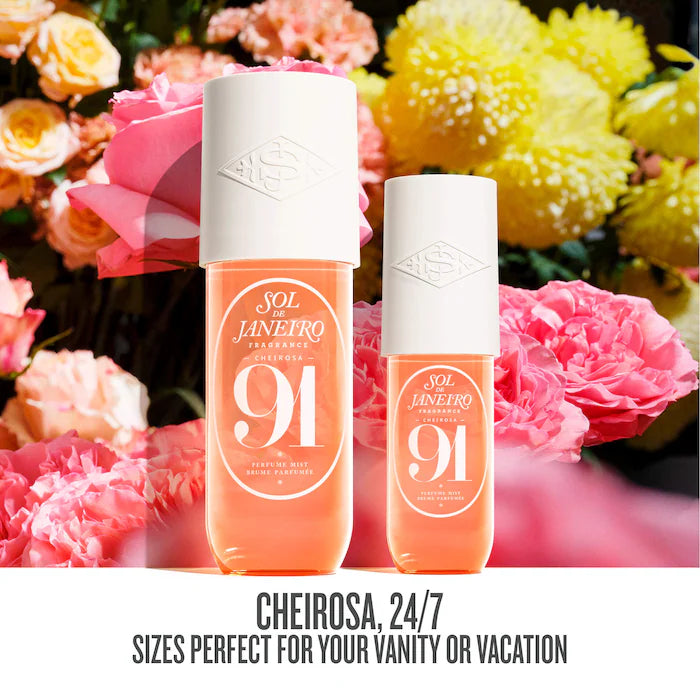 Cheirosa 91 Rosa Charmosa Body & Hair Perfume Mist - Sol de Janeiro