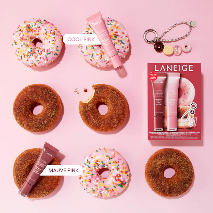 Glaze Craze Donut Delight Hydrating Tinted Lip Serum Duo - Laneige