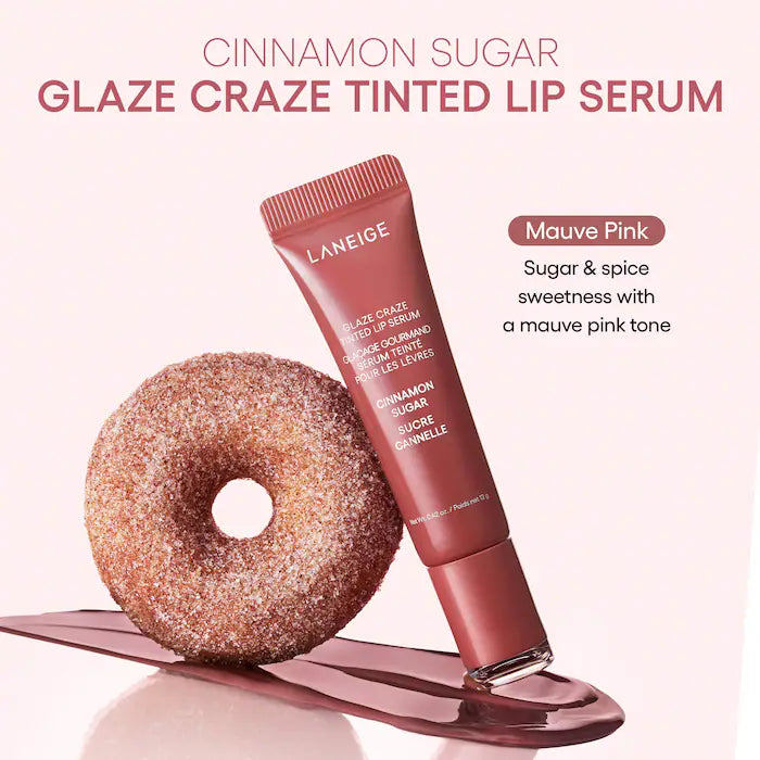 Glaze Craze Donut Delight Hydrating Tinted Lip Serum Duo - Laneige