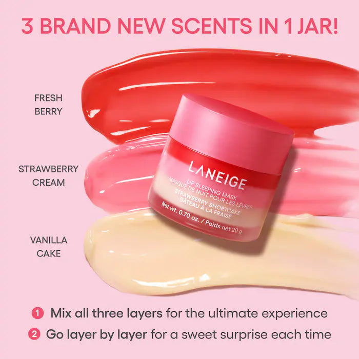 Berry Sweet Lip Treatment Minis Trio Set - Laneige
