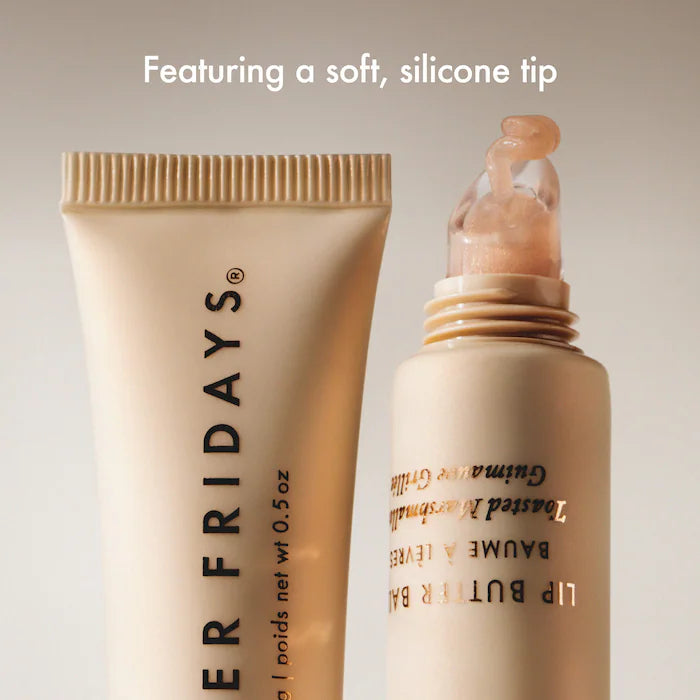 Lip Butter Balm Treatment for Hydration + Nourishing Shine - TOASTED MARSHMALLOW - Summer Fridays