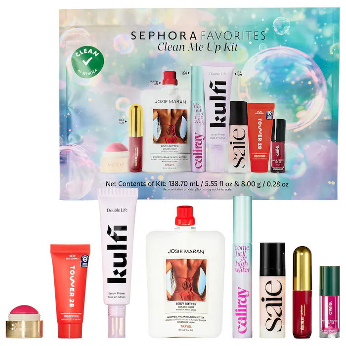 Clean Me Up Kit Makeup Value Set - Sephora Favorites