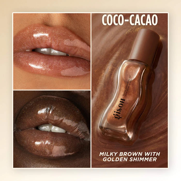 Honey Infused Hydrating Lip Oil - Coco Cacao - Gisou