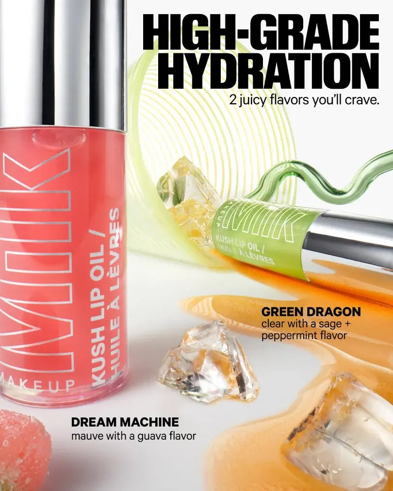 KUSH Best Buds Hydrating Lip Oil Duo Set – Milk Makeup